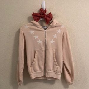 Pink hoodie